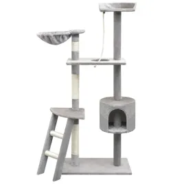 drapak-dla-kota-z-slupkami-do-drapania-150-cm-kolor-szary