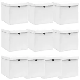 pudelka-z-pokrywami-10-szt-biale-32x32x32-cm-tkanina
