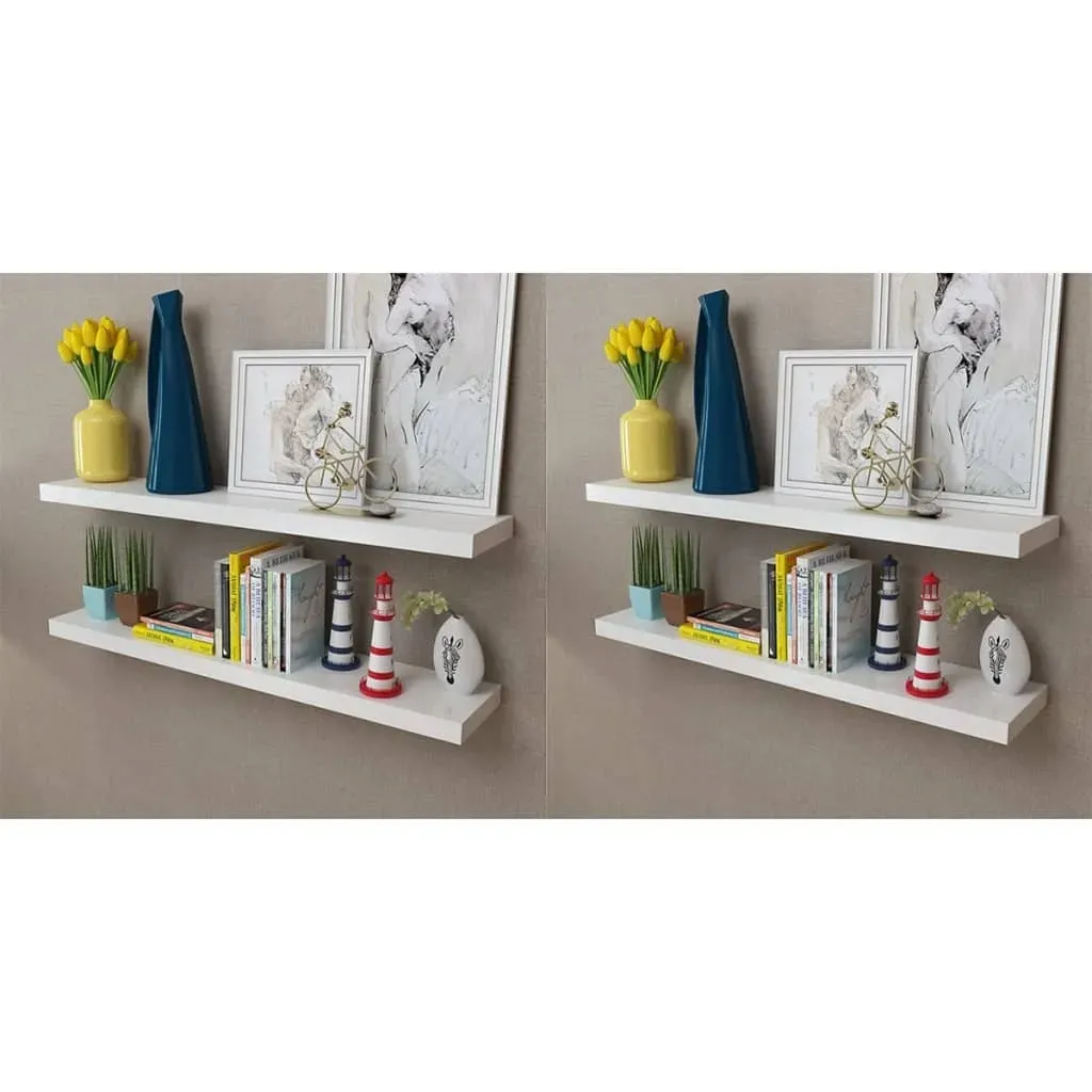 polki-scienne-4-szt-biale-100-cm