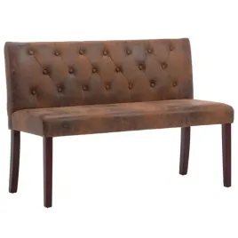 lawka-120-cm-brazowa-sztuczna-skora-zamszowa