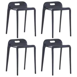 stolki-sztaplowane-4-szt-czarne-plastikowe
