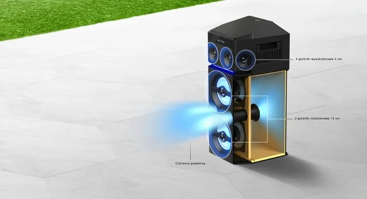 panasonic-ua30-glosnik-bluetooth-karaoke-usb-fm-stan-opakowania-oryginalne