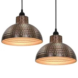 lampy-sufitowe-2-szt-polkuliste-kolor-miedzi