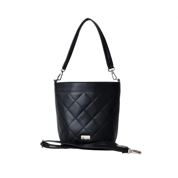 shopper-czarny-pikowany