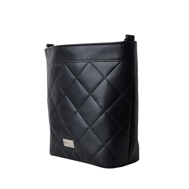 shopper-czarny-pikowany-stan-nowy