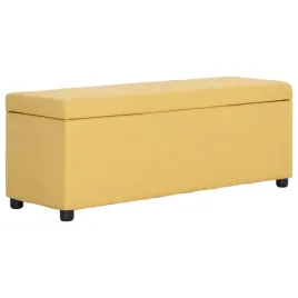 lawka-ze-schowkiem-116-cm-zolta-poliester