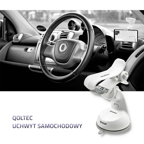 qoltec-uchwyt-samochodowy-max-6-8-stan-nowy