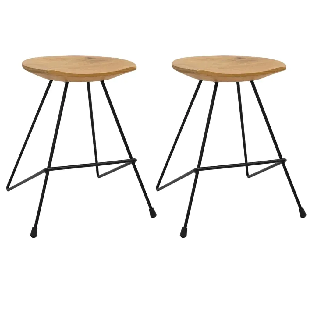 stolki-2-szt-lite-drewno-tekowe