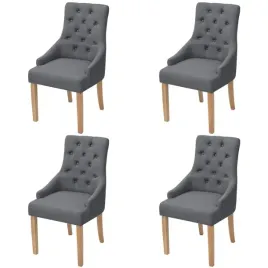 krzesla-stolowe-4-szt-ciemnoszare-obite-tkanina