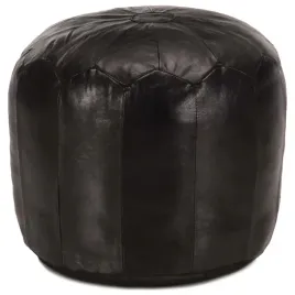 puf-czarny-40x35-cm-prawdziwa-kozia-skora