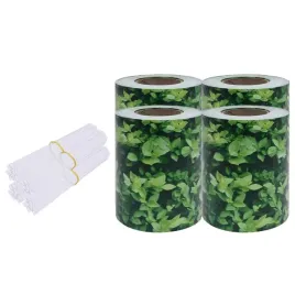 oslony-na-ogrodzenie-4-szt-pvc-35x019-m-zielone