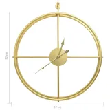 zegar-scienny-zloty-52-cm-zelazo-typ-scienny-stan-nowy
