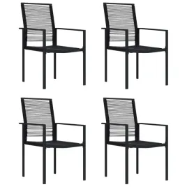 krzesla-ogrodowe-4-szt-rattan-pvc-czarne