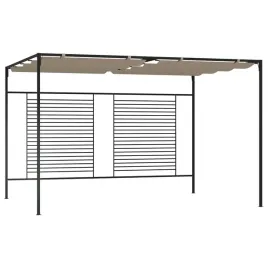 altana-ogrodowa-ze-zwijanym-dachem-3x4x23-m-taupe-180-g-m