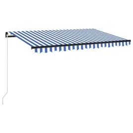 recznie-zwijana-markiza-z-led-450-x-300-cm-niebiesko-biala