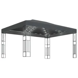 altana-ze-sznurem-lampek-led-3x4-m-antracytowa-tkanina