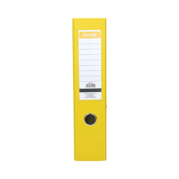 segregator-a4-75mm-zolty-bantex-budget-classic-grubosc-75-mm