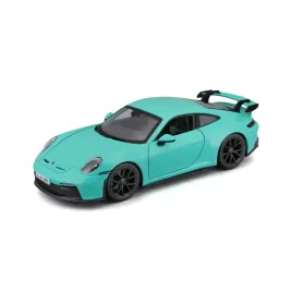 autko-samochod-model-porsche-911-gt3-mint-green-mietowy-1-24-bburago