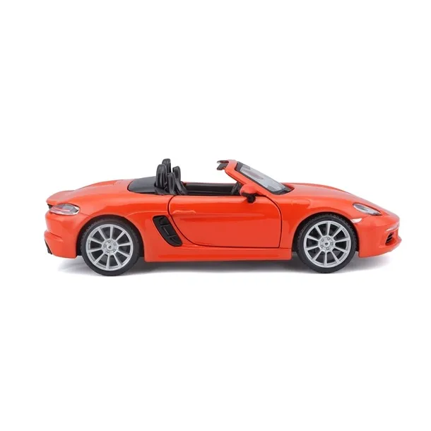 samochod-auto-porsche-718-boxster-orange-bburago-marka-bburago
