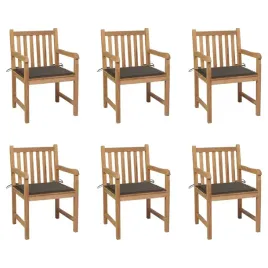 krzesla-ogrodowe-poduszki-taupe-6-szt-lite-drewno-tekowe