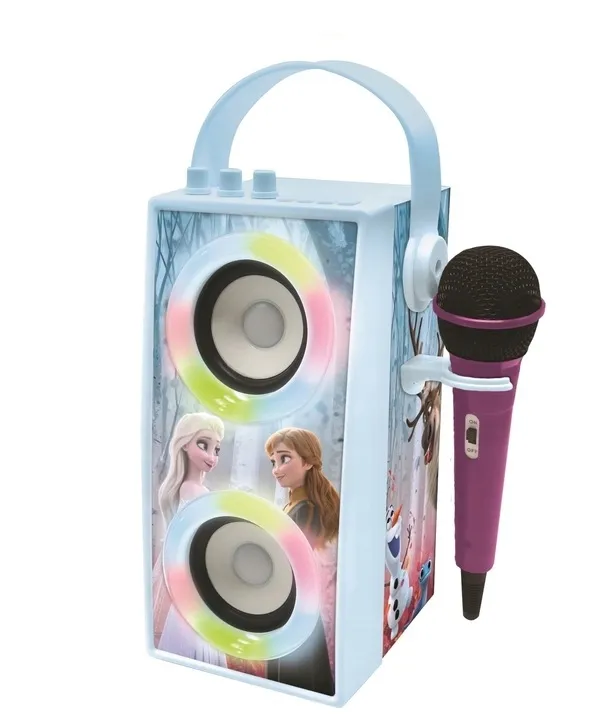 kraina-lodu-2-glosnik-karaoke-led-mic-bluetooth