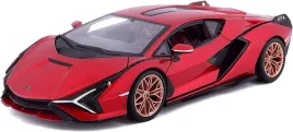 model-samochodu-auto-bburago-lamborghini-sian-fkp37-czerwony-1-24