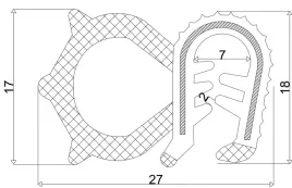 uszczelka-gumowa-t-29-2-drzwi-szyby-zbrojona-uniwersalna-samochodowa
