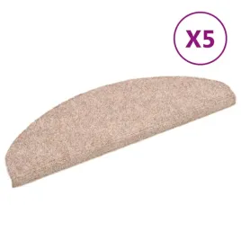 maty-na-schody-samoprzylepne-5-szt-65x21x4-cm-jasnobrazowe-polokragle
