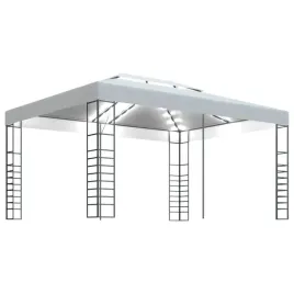 altana-ze-sznurem-lampek-led-4x3x27-m-biala