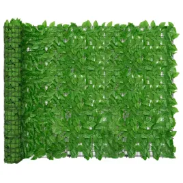 parawan-balkonowy-zielone-liscie-600x150-cm