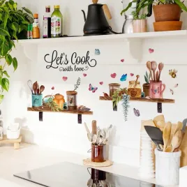 wandsticker4u-naklejka-scienna-kuchnia-retro-70x50-cm
