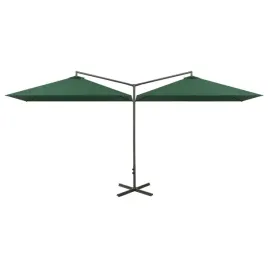 podwojny-parasol-ogrodowy-stalowy-slupek-zielony-600x300-cm