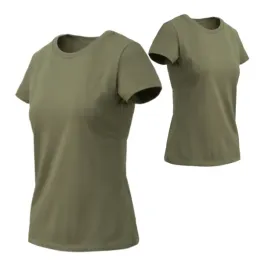 damska-koszulka-bawelniana-t-shirt-slim-bawelna-organiczna-olive-green-s