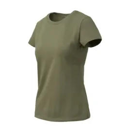 damska-koszulka-bawelniana-t-shirt-slim-bawelna-organiczna-olive-green-xl
