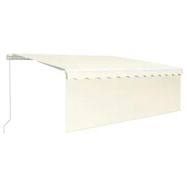 recznie-zwijana-markiza-z-zaslona-i-led-4x3-m-kremowa