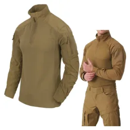 meska-bluza-taktyczna-rozpinana-przewiewna-mcdu-helikon-shirt-coyote-xl