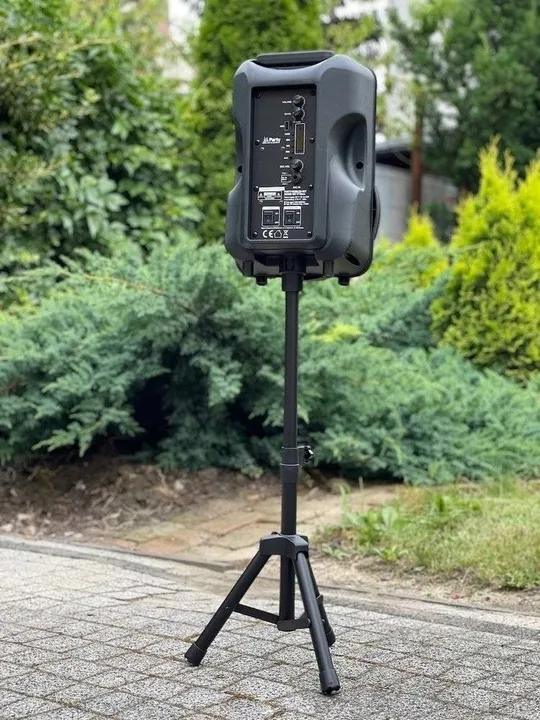 kolumna-bluetooth-karaoke-mikrofon-statyw-pilot-stan-nowy