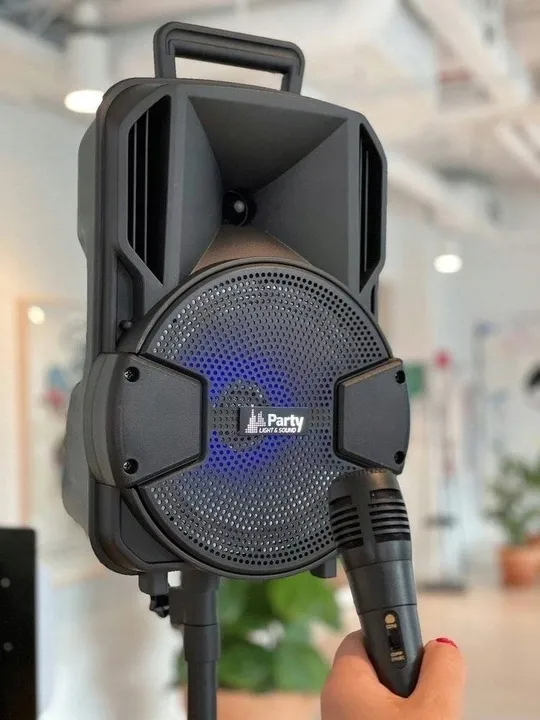 kolumna-bluetooth-karaoke-mikrofon-statyw-pilot