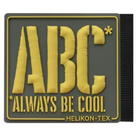 emblemat-abc-always-be-cool-patch-rzep-helikon-zielony
