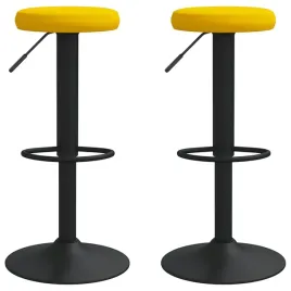 stolki-barowe-2-szt-musztardowe-tapicerowane-aksamitem