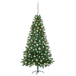 sztuczna-choinka-z-lampkami-i-bombkami-150-cm-zielona