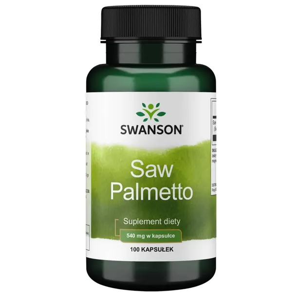 Swanson Palma Sabałowa (Saw Palmetto) 540 mg - 100 kapsułek