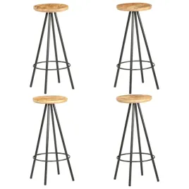 stolki-barowe-4-szt-surowe-drewno-mango-industrialne-podnozek