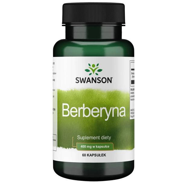 Swanson Berberyna HCL 400 mg - 60 kapsułek