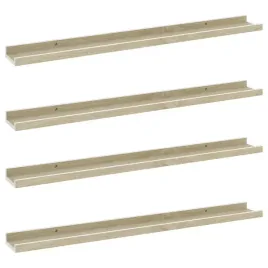 polki-scienne-4-szt-biel-i-dab-sonoma-80x9x3-cm