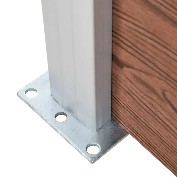 ogrodzenie-do-ogrodu-wpc-1737-x-186-cm-brazowe-stan-nowy