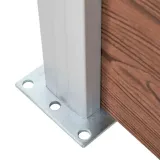 ogrodzenie-do-ogrodu-wpc-1737-x-186-cm-brazowe-stan-nowy