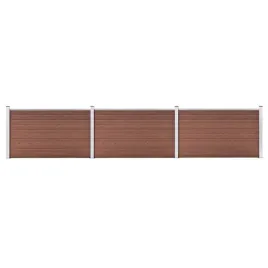 ogrodzenie-ogrodowe-wpc-526x106-cm-brazowe