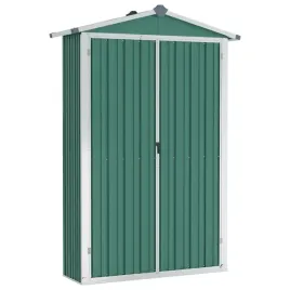 szopa-ogrodowa-zielona-116x45x175-cm-stal-galwanizowana