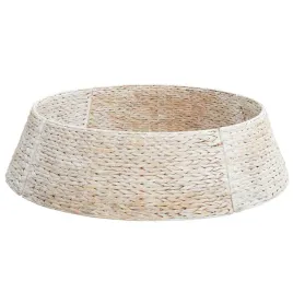 kolnierz-oslonka-pod-choinke-bialy-105cm-hiacynt-wodny-swiateczny-vidaxl